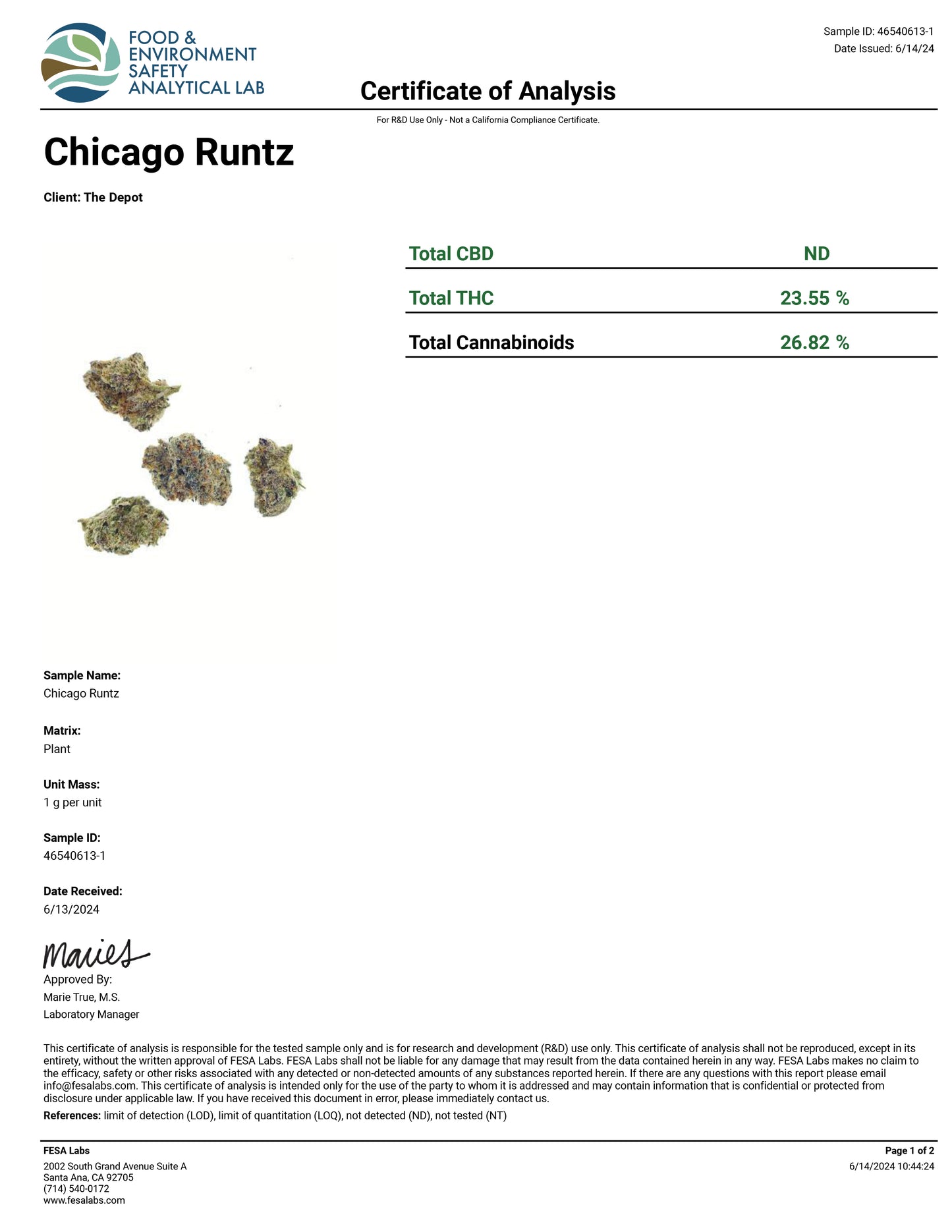 THCA Flower Smalls- Chicago Runtz