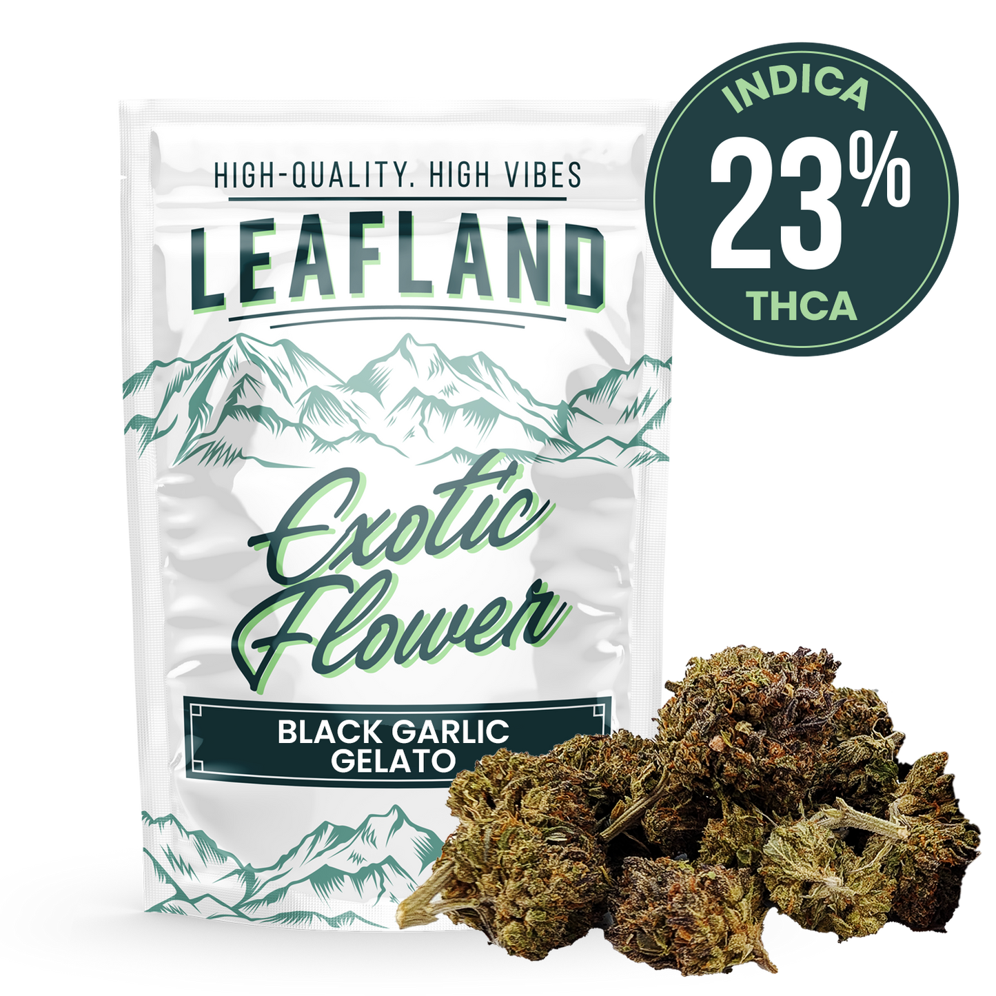 THCA Flower- Black Garlic Gelato