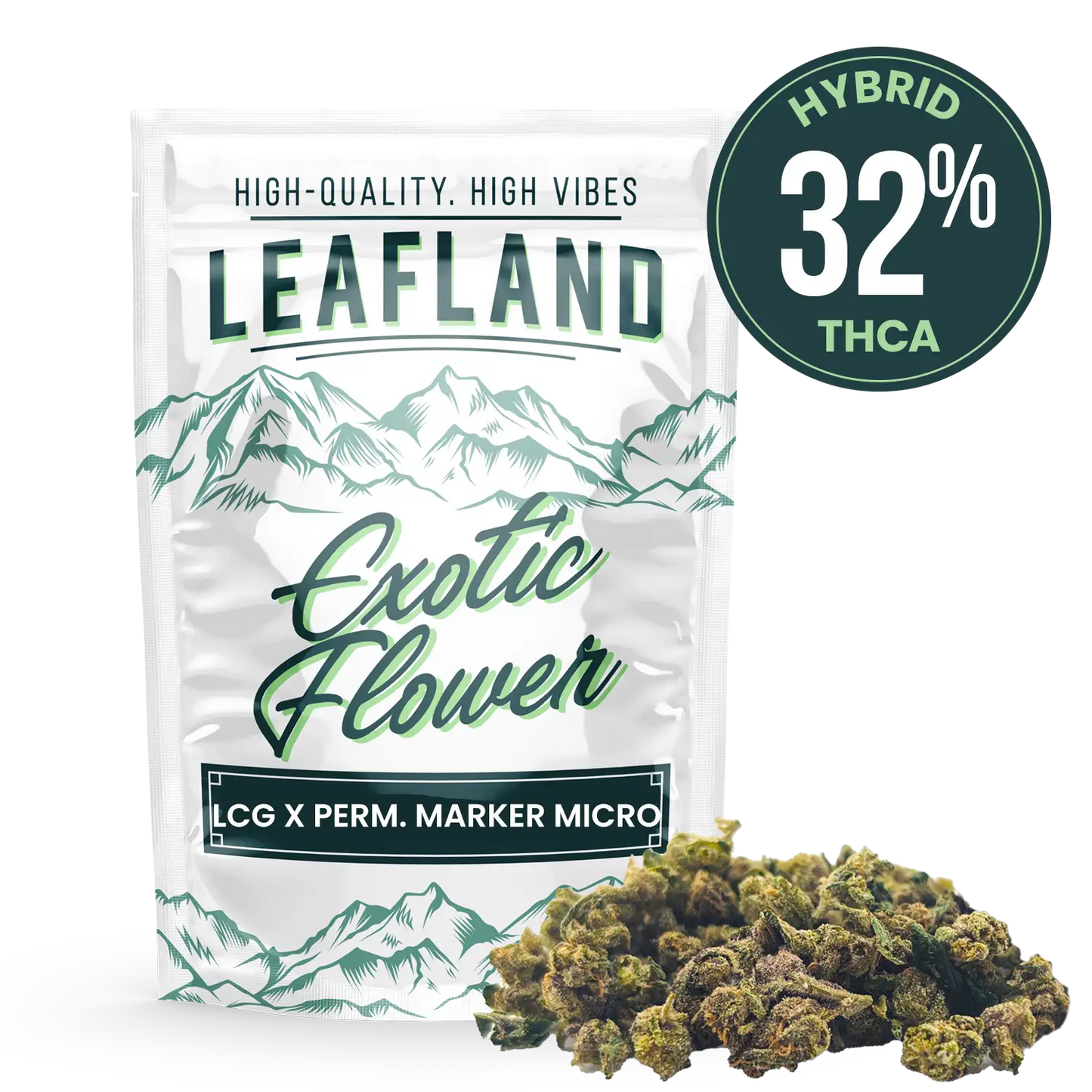 THCA Flower – LCG x Permanent Marker (Micro Smalls)