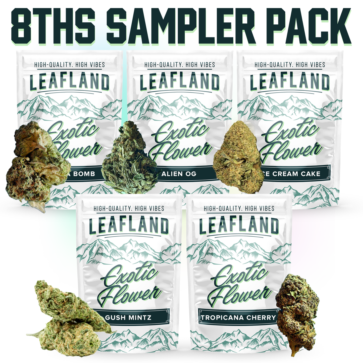 THCA 8ths Sampler Pack