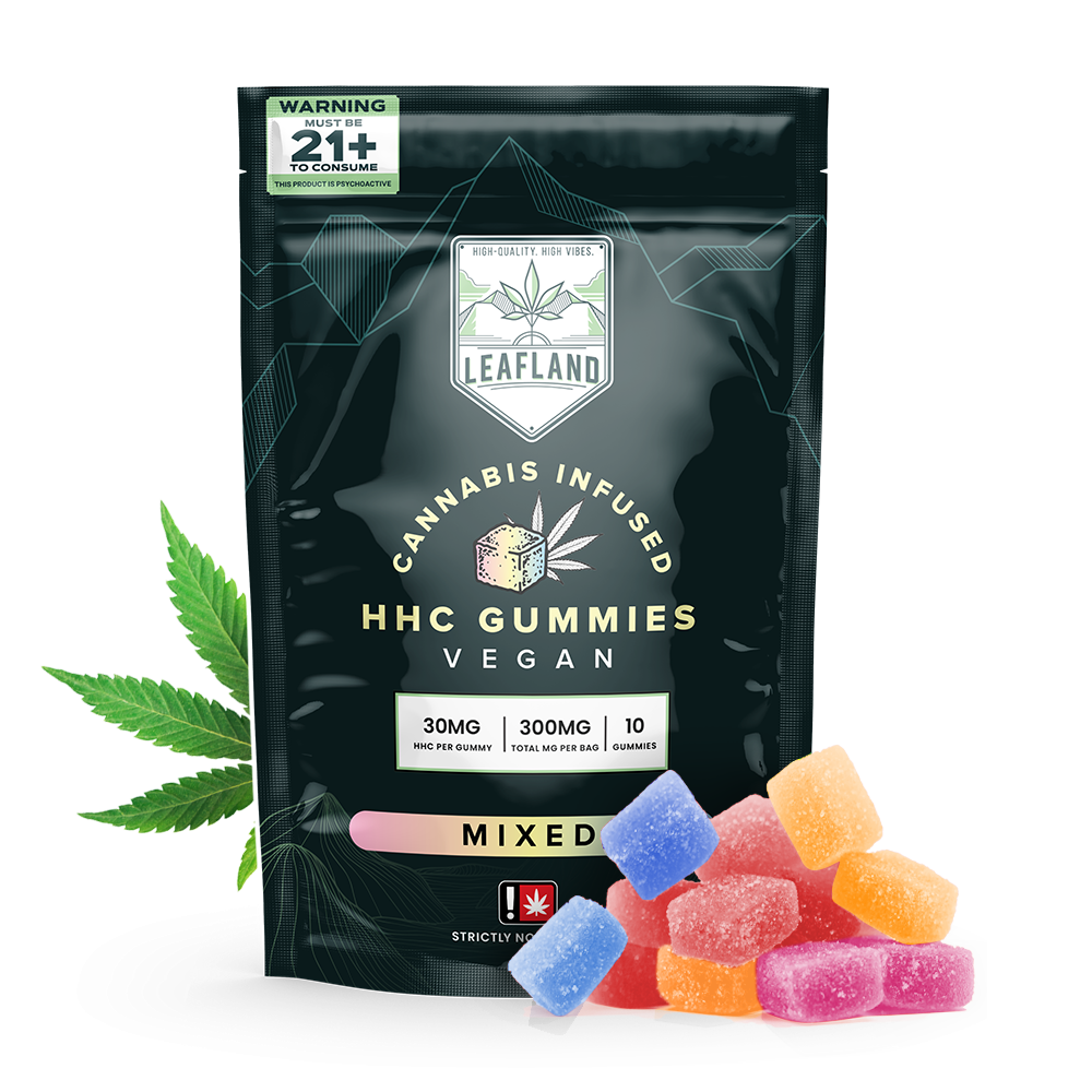 HHC/ THCA Infused Gummies | Vegan Cannabis | Mixed Flavors | 300mg