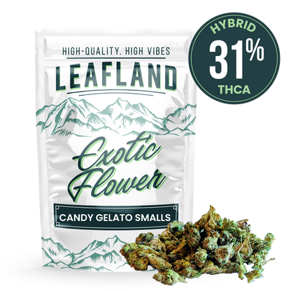 THCA Flower Smalls- Candy Gelato