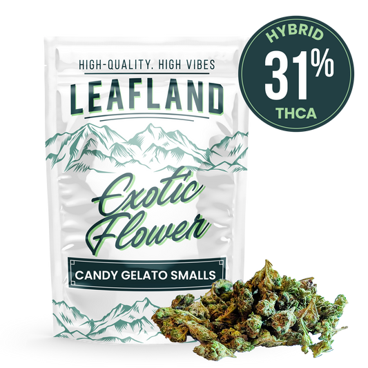 THCA Flower Smalls- Candy Gelato