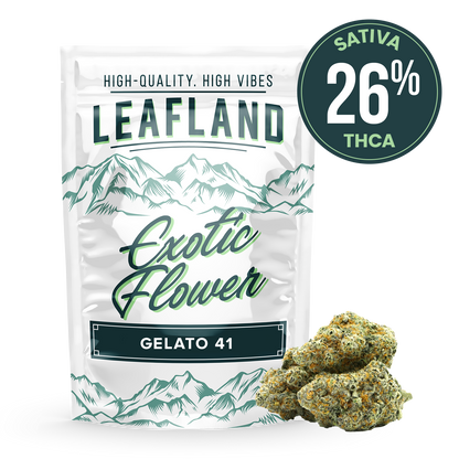 THCA Flower Smalls- Gelato 41