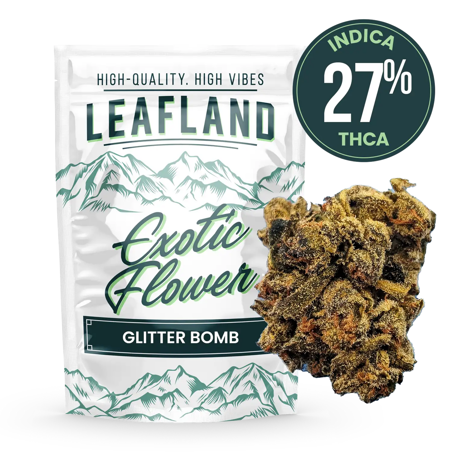 THCA Flower- Glitter Bomb