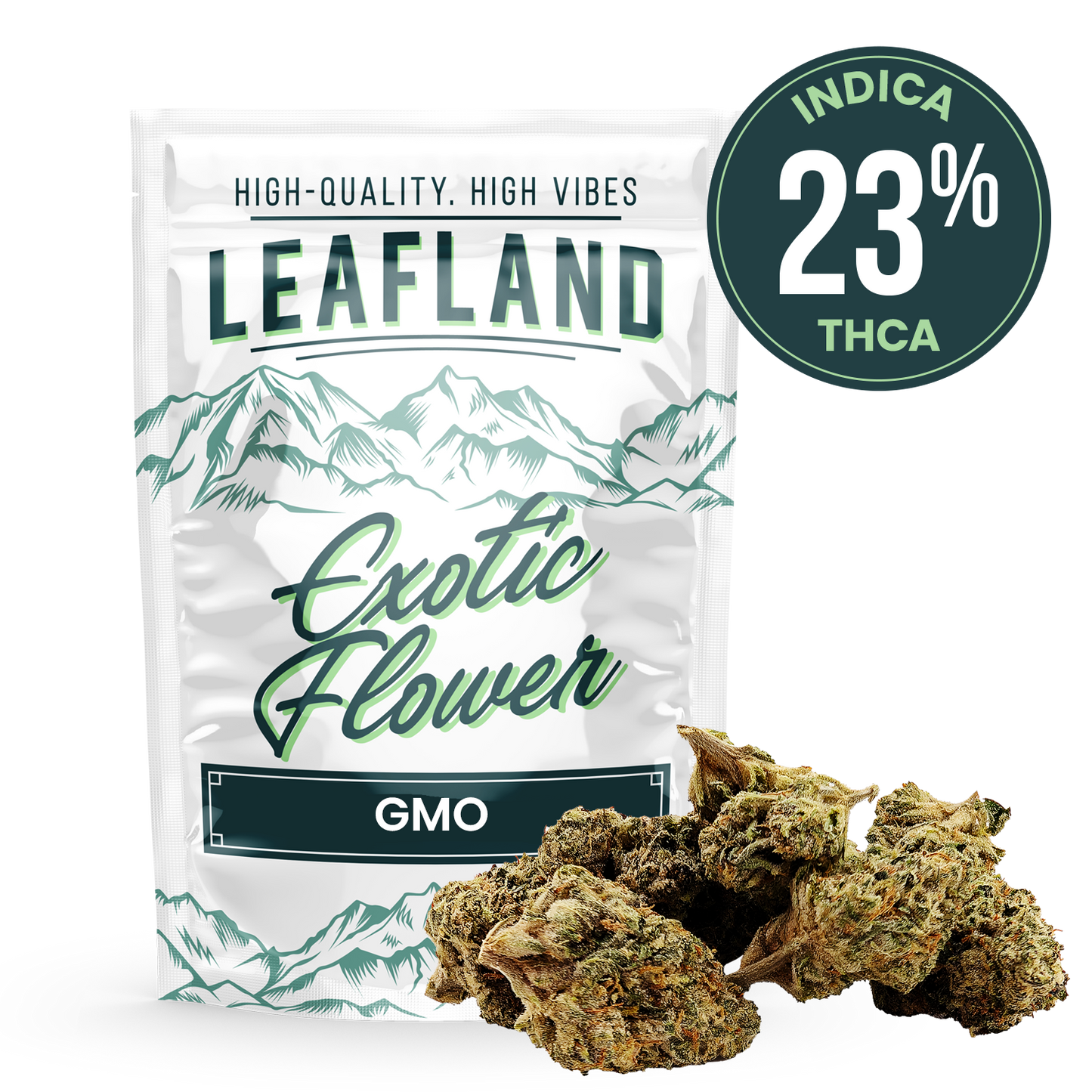 Exotic THCA Flower-Garlic Cookies AKA GMO