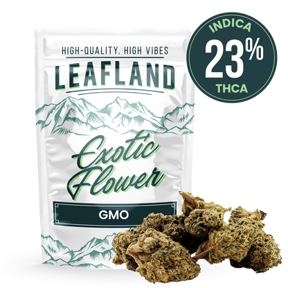 Exotic THCA Flower-Garlic Cookies AKA GMO