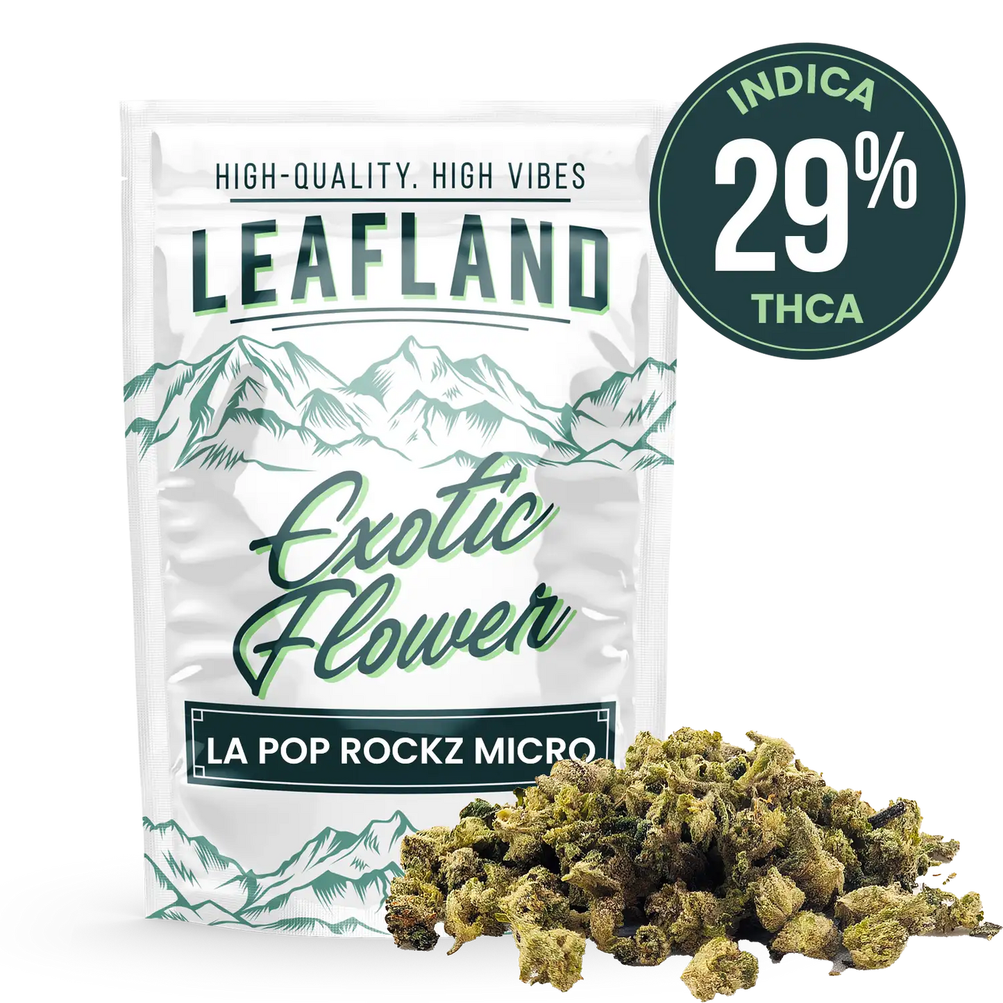 THCA Flower – LA Pop Rockz (Micro Smalls)