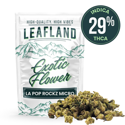 THCA Flower – LA Pop Rockz (Micro Smalls)