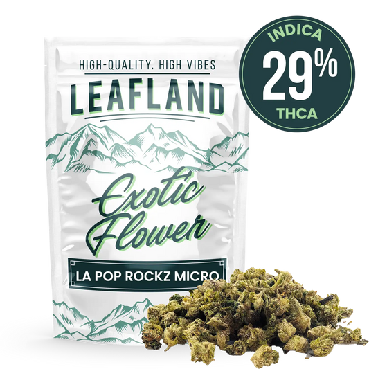 THCA Flower – LA Pop Rockz (Micro Smalls)