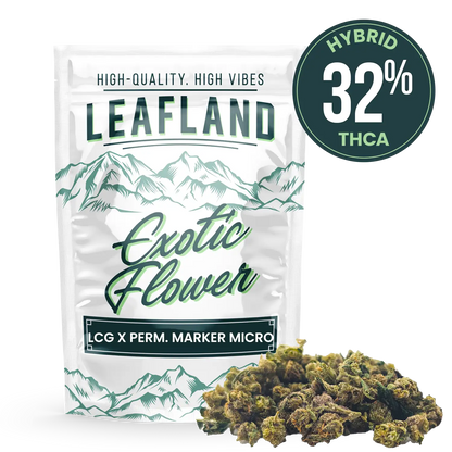 THCA Flower – LCG x Permanent Marker (Micro Smalls)