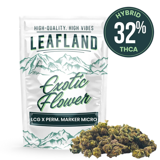 THCA Flower – LCG x Permanent Marker (Micro Smalls)