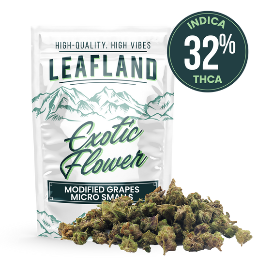 THCA Flower Smalls- Modified Grapes