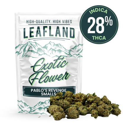 THCA Flower Smalls- Pablo’s Revenge