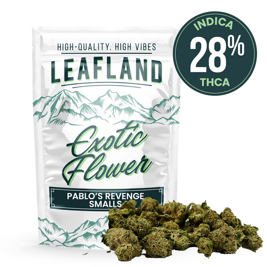 THCA Flower Smalls- Pablo’s Revenge