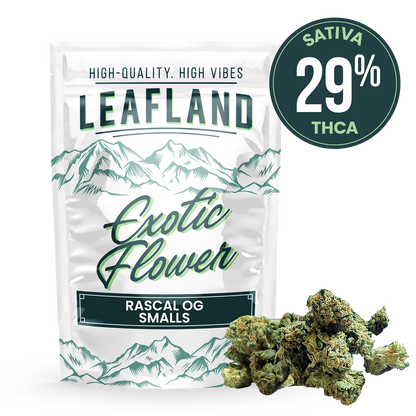 THCA Flower Smalls- Rascal OG