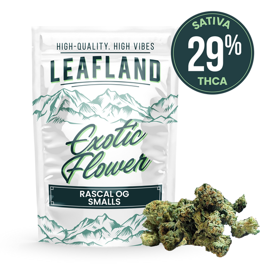 THCA Flower Smalls- Rascal OG