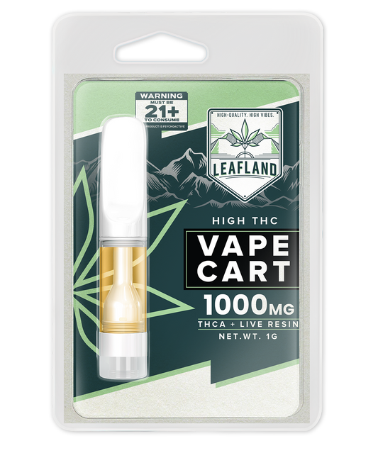 Durban Gelato | THC Vape Cartridge | THCA + Live Resin | 1000MG