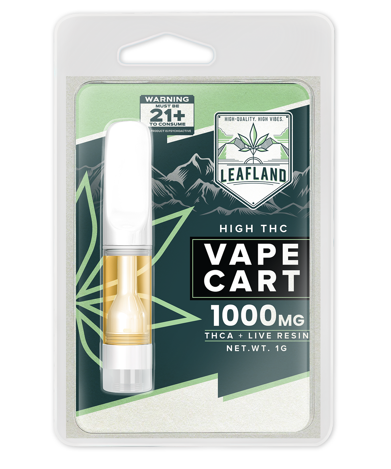 Jealousy OG | THC Vape Cartridge | THCA + Live Resin | 1000MG